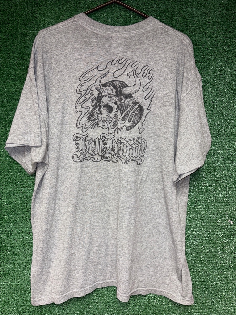 Hell Brigade Gray Shirt XXL Gildan tag Punk Oi!